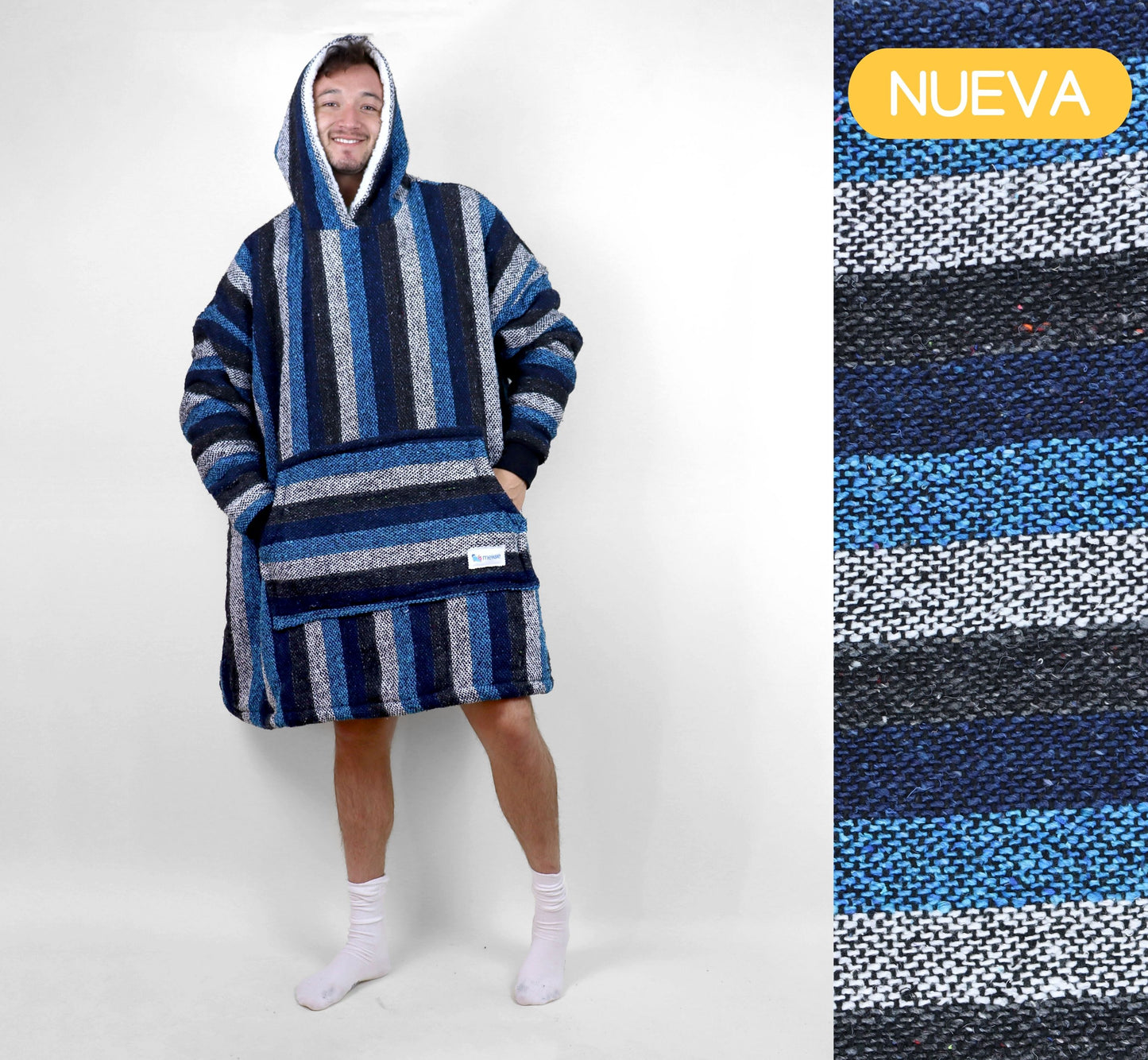 Canguro negro con plumbago y oxford