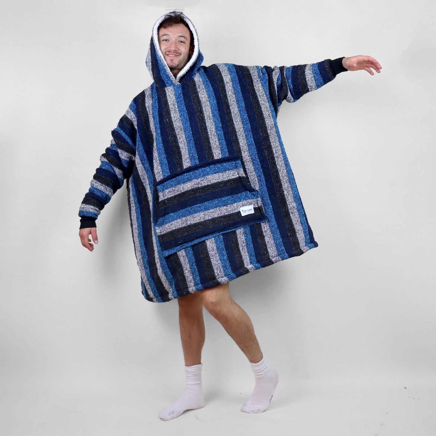 Canguro negro con plumbago y oxford